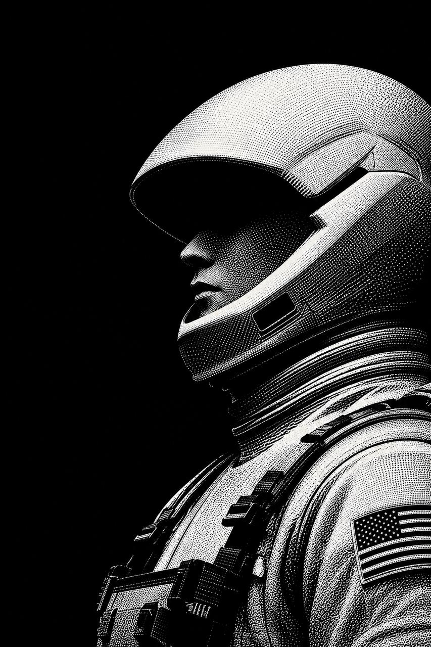 Astronaut illustration